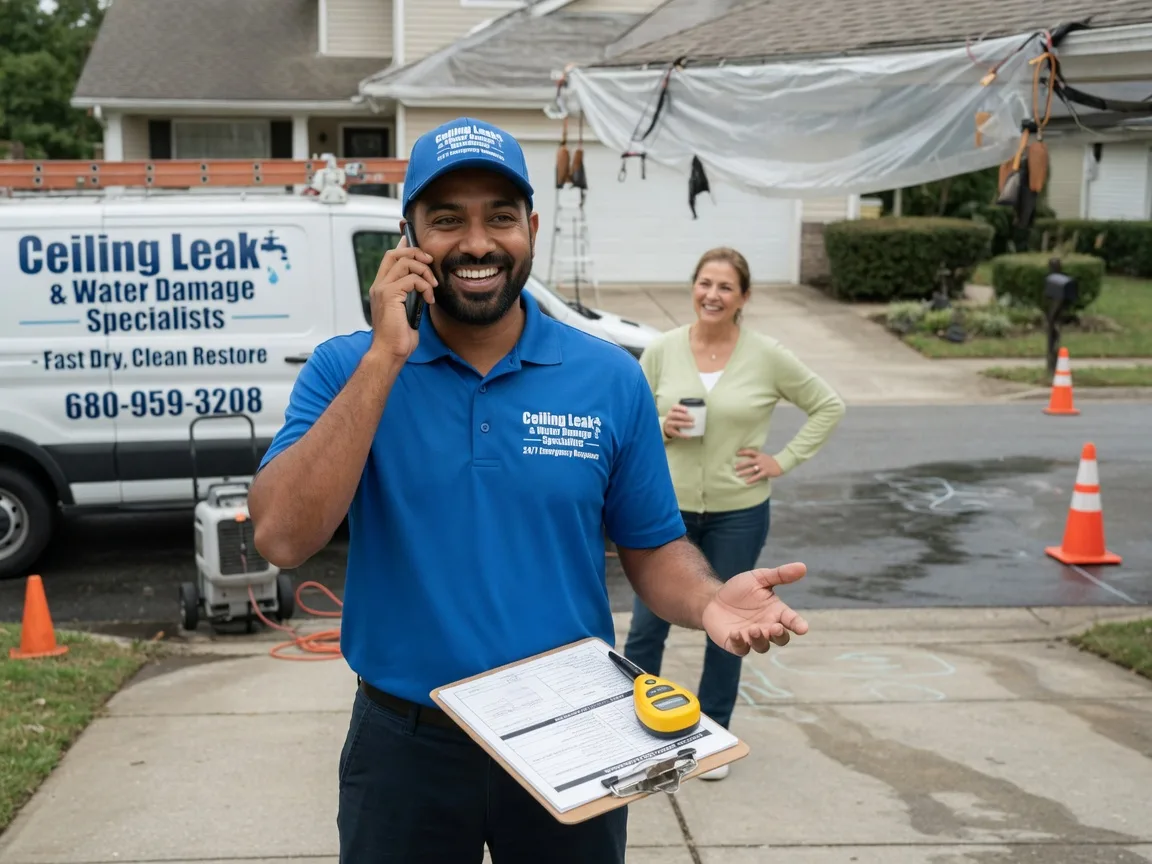Ceiling Leak Cleanup Harlowton, MT FAQs